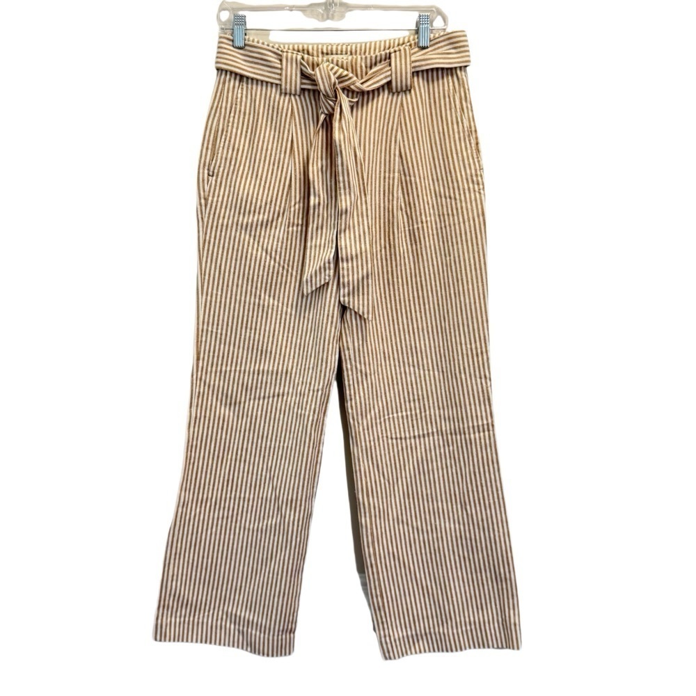 Spartina 449 Women's Striped Beige Pants